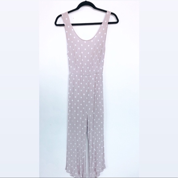 Polka Dot Beige Romper from OC Boutique - Picture 2 of 5